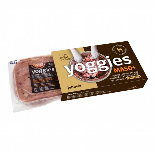 Yoggies MASO+, 100% jehněčí maso