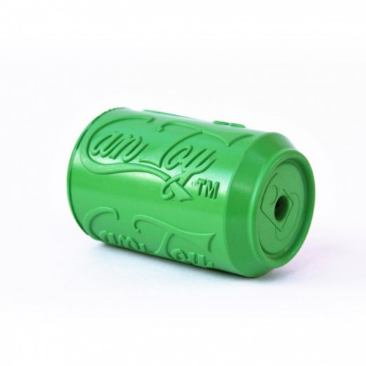SodaPup plechovka na pamlsky a žvýkání Original – zelená 10,5 x 6,5 cm