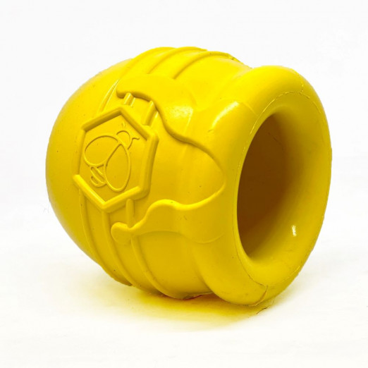 SodaPup Honeypot na pamlsky - žlutý 8,3 cm x 8,3 cm 