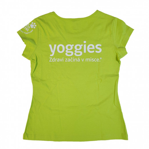 Yoggies pánské triko Basic lime vel. XL