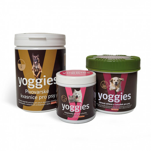 Yoggies Polyfenoly pro psy a kočky 150g