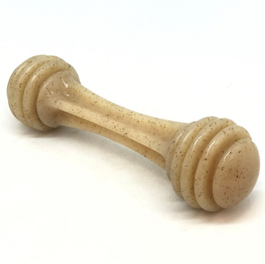 SodaPup Honey bone, odolná nylonová žvýkací hračka pro psy 11 x 2,5 cm