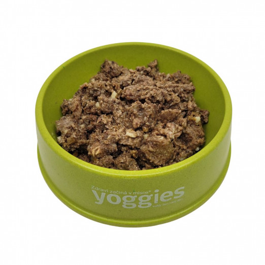150g Yoggies vařená potrava pro psy – hovězí maso s quinoou a kloubní výživou 