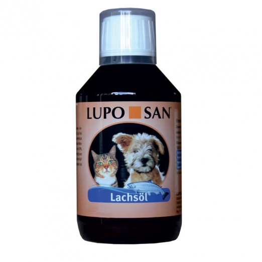 500ml, LupoSan - Lososový olej nejvyšší kvality pro psy i kočky