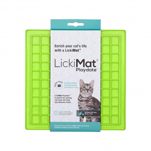 LickiMat Playdate Cat lízací podložka 20 x 20 cm 
