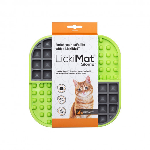 LickiMat Slomo cat lízací podložka 20 x 20 cm
