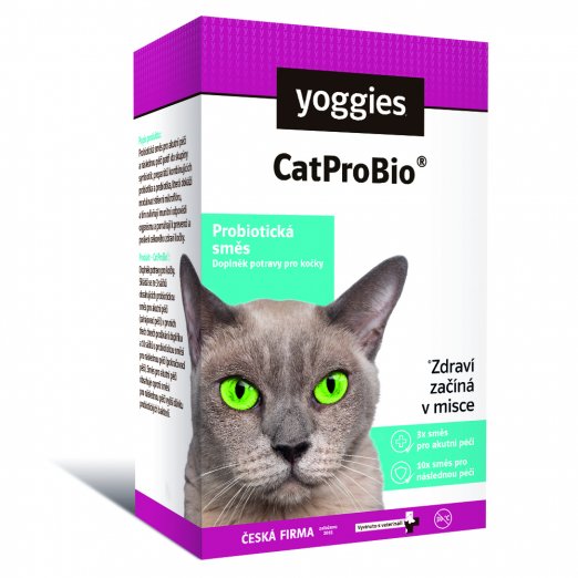Yoggies CatProBio® léčebná probiotická směs pro kočky 65g 
