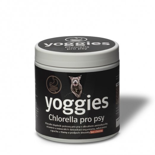 Yoggies® - Sladkovodní řasa Chlorella pro psy 100g