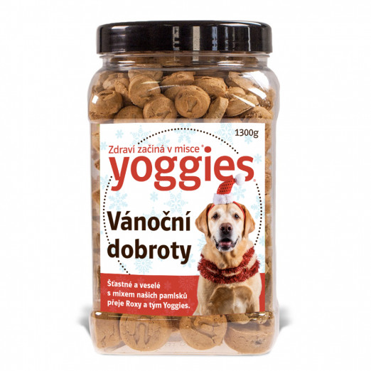 Yoggies Vánoční dobroty pro psy 1.300 g