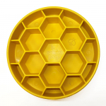 SodaPup Včelí plástev, nylonová senzorická miska - žlutá