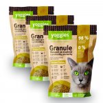 3,6 kg Yoggies Granule pro kočky s krocaním masem, lisované za studena s probiotiky, výhodné balení