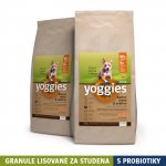 30kg Yoggies Active Kachní maso&zvěřina, granule lisované za studena s probiotiky