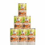 5+1 zdarma (6x400g) Yoggies zvěřinová konzerva s dýní, brusinkami a pupálkovým olejem